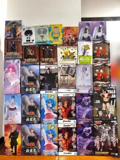 新品未開封 フィギュア24種 キングダム・ヒロアカ・ナルト・初音ミク