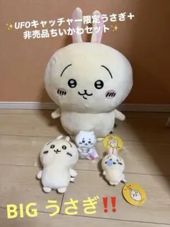 ✨ちいかわ うさぎ ぬいぐるみ マスコット セット✨のサムネイル
