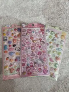 うさぎPOP SEAL & BONBON DROP シール 3パックセット