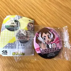 僕のヒーローアカデミア　麗日お茶子 缶バッジ くら寿司