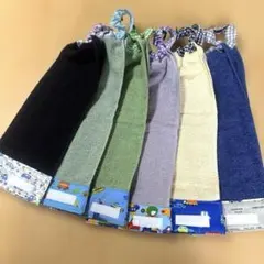 019.おりこうエプロン　おりこうタオル　タオルエプロン　6枚組　乗り物　男の子