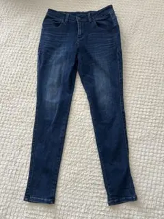 C17 ダークブルー スキニージーンズ