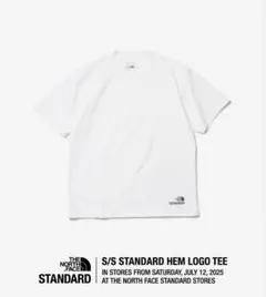 【お値下げ】ノースフェイスSTANDARD HEM LOGO Tシャツ ホワイト