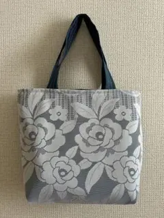 ハンドメイド花柄トートバッグ