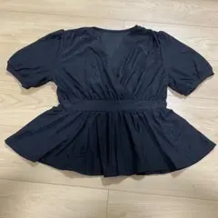 未使用品　一回洗濯のみ　SHEIN Dazy トップス　カットソー　Tシャツ　黒