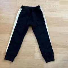 moujonjon キルティングパンツ 黒110サイズ