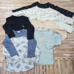 男の子　長袖　Tシャツ　８着セット　90サイズ
