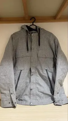BURTON ストライプ柄 フード付きジャケット M