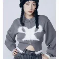 ニットパーカー ニット