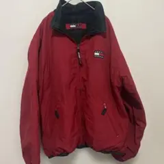 TOMMY HILFIGER レッド ナイロンジャケット　リバーシブル　旧タグ
