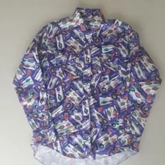 80s 90s ラングラー ヴィンテージ 長袖シャツ ネイティブ柄