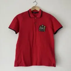 ［No.203］ BEAUTY&YOUTH 半袖ポロシャツ レッド Lサイズのサムネイル