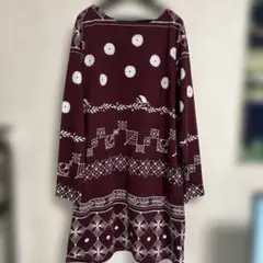【未使用】グラニフ graniph総柄ワンピース