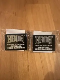 HIGE DANDISM 公式ピンバッジ 2個セット