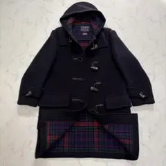 アイビーリーガーズクラブ ダッフルコート 英国製 ネイビー