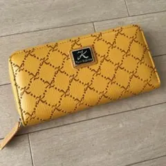 [美品] Yuri Kojima ユリコジマ　長財布　イエロー