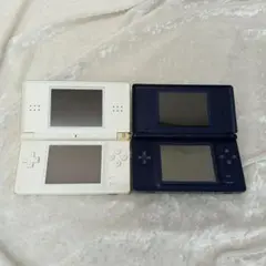 Nintendo DS Lite ホワイト ネイビー 2台セット ジャンク