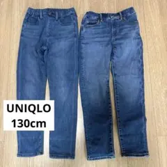 UNIQLO ヒートテック ウルトラストレッチ等 長ズボン2本セット 130