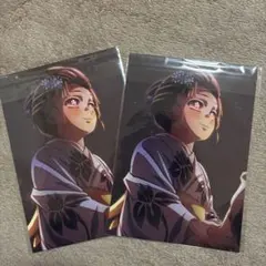 鬼滅の刃 無限城編 映画 入場者特典 イラストボード 恋雪 2枚セット 猗窩座