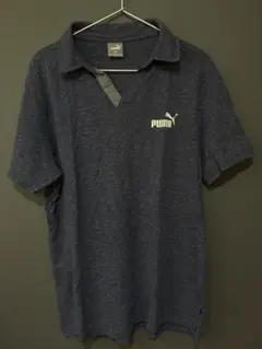 【美品】PUMA ポロシャツ ダークブルー XXL