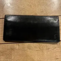 ⭐未使用級⭐ローレン ラルフローレン　長財布　レザー　本革　黒　ゴールドロゴ ポロ ラルフローレン 長財布 ラウンドファスナーエンボス メンズ P