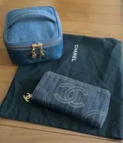 CHANEL デニム キルティング 長財布 CHANEL シャネル 長財布 レディース AP0242 Y01864 C3906