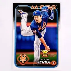 ​Topps 2024 千賀滉大 メッツ ルーキーカップ 金トロフィー MLB