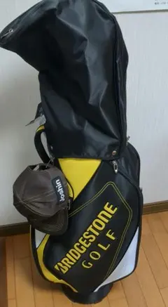 ★新品・未使用★ BRIDGESTONEキャディバッグ 黒/黄　ブリヂストン 楽天市場】ブリヂストン（カラーイエロー）（キャディバッグ