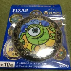 マイク モンスターズインク ピクサー 金バッジ