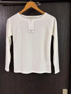 11/3までセール!レイカズン リブカットソー ホワイト