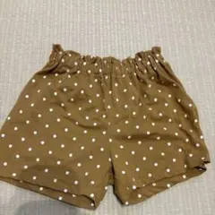 水玉模様ハーフパンツ 95cm