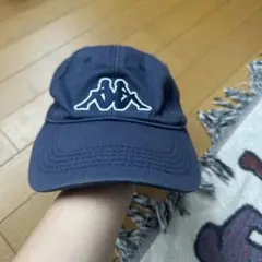 Kappa キャップ ネイビー 刺繍