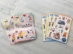 ドラえもん　アニメキャラクターシールセット 4枚と2枚