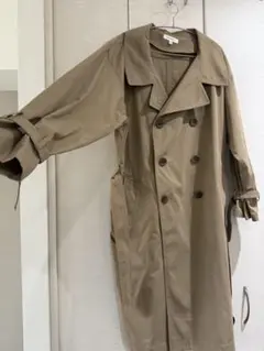 MOUSSY ベージュ トレンチコート Fサイズ
