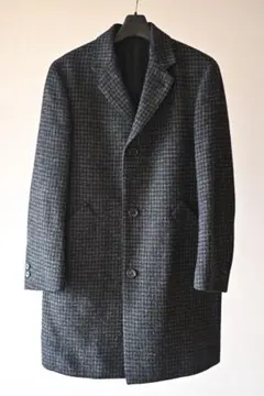 美品　マーガレットハウエル　チェスターコート　ハリスツイード　大草直子着　M MARGARET HOWELL - 2019 マーガレットハウエル×ハリスツイード