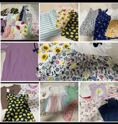 夏服　女の子　110cm 23点　セット　中古　タグ付きあり