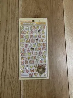 正規品　ボンボンドロップシール サンリオ文字 moji ポムポムプリン