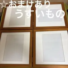 スタジオアリス　スタジオマリオ 見開き木製フォトフレーム 2コ　ガラス板