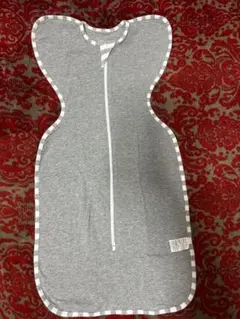 新品未使用 スワドル Lサイズ グレー綿100％