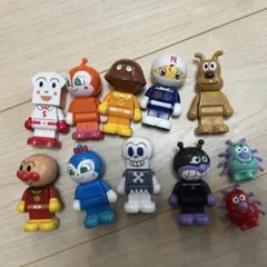 アンパンマンとなかまたちブロックドールセット　12体セット　レゴデュプロ