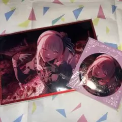 プロセカ はぴこれ 瑞希 アクリル色紙 缶バッジD 12個セット プロセカ はぴこれくじ アクリル色紙D箔押し缶バッジD 暁山瑞希 2点