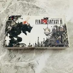 ファイナルファンタジーVI 箱説つき スーパーファミコン ソフト SFC