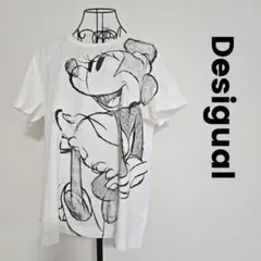 デシグアル Desigual disney micky 綿Tシャツ XLのサムネイル