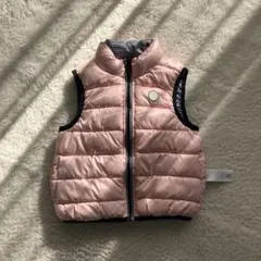 ピンク ダウンベスト 24M/86cm