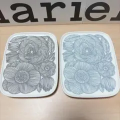 新品未使用 2枚セット marimekko ヴァスキナ 皿 Vaskyna - メルカリ