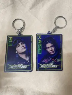 与那嶺瑠唯&武知海青　アクキーセット　居酒屋えぐざいる　16boosterz