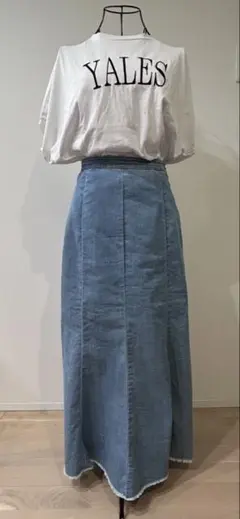 LOUNIE ルーニィ　デニム　ロングスカート　マーメイドのサムネイル