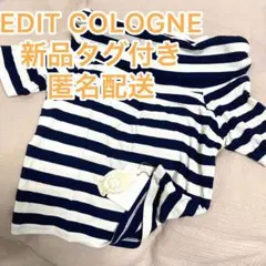 エディットコロン　ボーダーカットソー　Tシャツ　オフショルダーのサムネイル