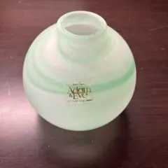 Adam & Eve グリーンガラス花瓶