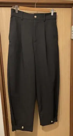 ZARA ダブルプリーツ スラックス S